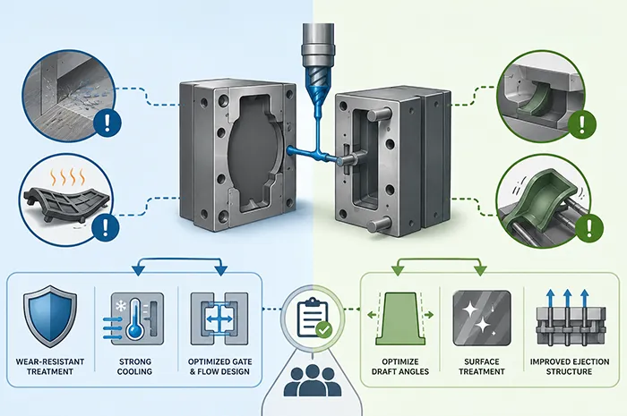 Molding Challenges of Flexible and Glass Fiber Materials