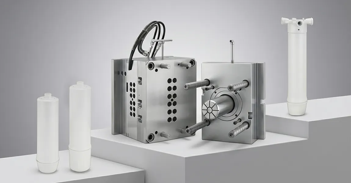 Plastic Injection Water Filter Housing Mould-SHD Plastic Injection Water Filter Housing Mould-SHD