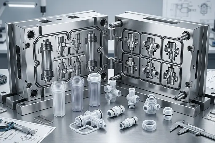 Precision Injection Mold for Water Purifier Parts